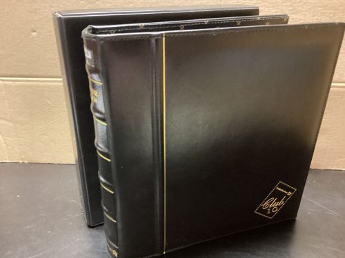 Deutsche Post  Zehnerbogenalbum + Schuber  ( 4 Ringe )  + 40 Hüllen  gebraucht