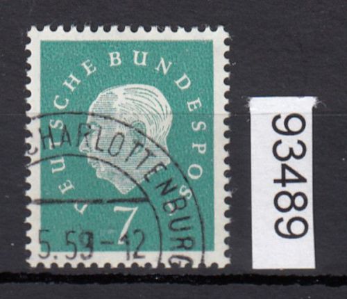 Bund 1959, Mich.-Nr.: 302 LUXUS  Gestempelt+gummi  Berlin-Charlottenburg