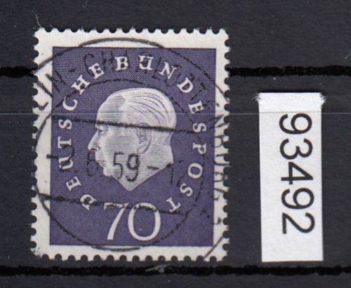 Bund 1959, Mich.-Nr.: 306 LUXUS Gestempelt  Berlin-Charlottenburg