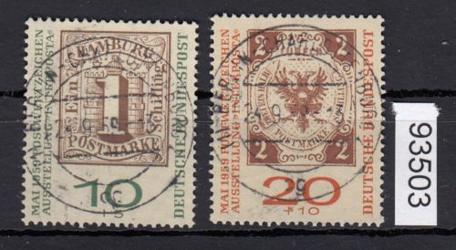 Bund 1959, Mich.-Nr.: 310+11 LUXUS Gestempelt  Berlin-Charlottenburg