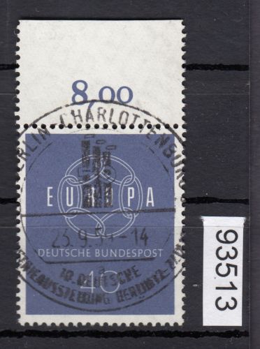 Bund 1959, Mich.-Nr.: 321 LUXUS Gestempelt  Berlin-Charlottenburg
