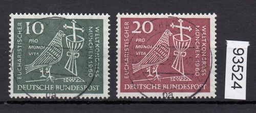 Bund 1960, Mich.-Nr.: 330+31 LUXUS Gestempelt  Berlin-Charlottenburg