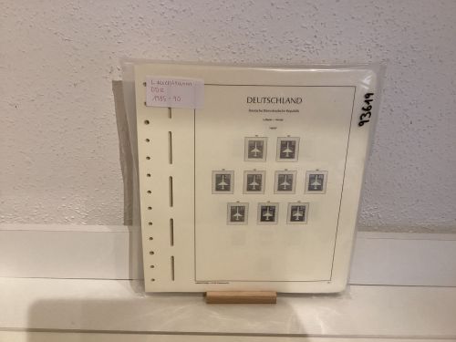Leuchtturm DDR 1985-90 Vordrucke mit Klemmtaschen gebraucht
