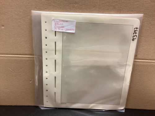 Leuchtturm  Blankoblätter  15 Stück 13 er Lochung   2 Taschen gebraucht