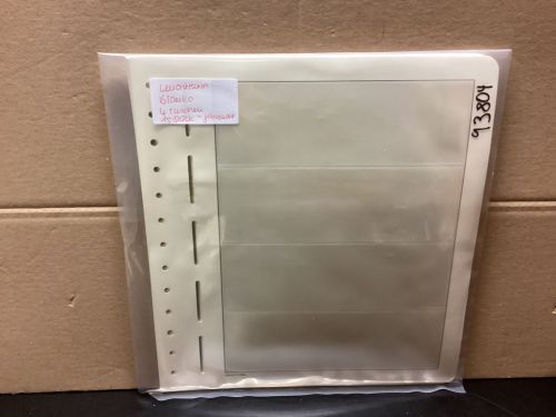 Leuchtturm  Blankoblätter  15 Stück 13-er Lochung   4 Taschen gebraucht
