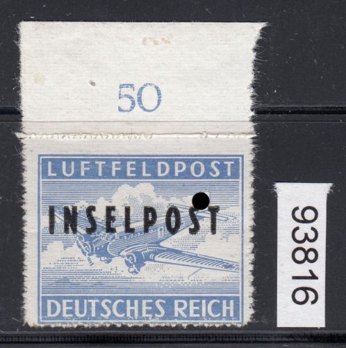 Feldpost, Mi.-Nr. 8 B II  **   geprüft