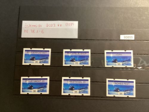 Österreich 2023,Mich.-Nr.: ATM Mi 78.1-6 Wertstufe 95 C**