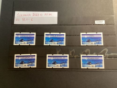 Österreich 2023 Mich.-Nr.: ATM Mi 78.1-6 Wertstufe 95 gestempelt