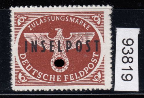 Feldpost, Mi.-Nr. 9 * geprüft  mängel