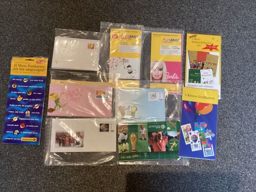 Bund Deutsche Post „ individuelle Briefe und Karten „ Konvolut postfrisch