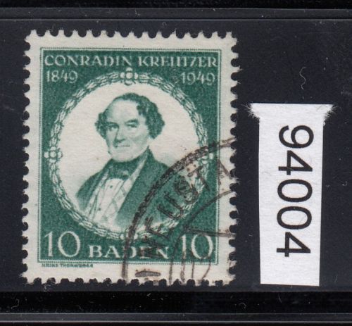 Alliierte Franz. Zone Baden Mi. Nr. 53 gestempelt