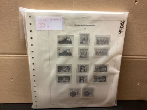 KABE Bi-Collect Bund 1990-94 Vordrucke  gebraucht