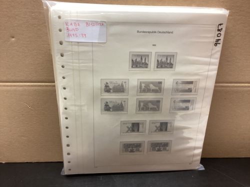 KABE Bi-Collect Bund 1995-99 Vordrucke  gebraucht