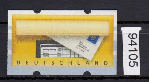 Bund 2002, Mich.-Nr.: ATM 5 **  ohne Eindruck