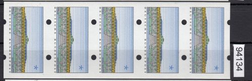 Bund 1993, Mich.-Nr.: ATM 2 **  ohne Eindruck 5er.-Streifen