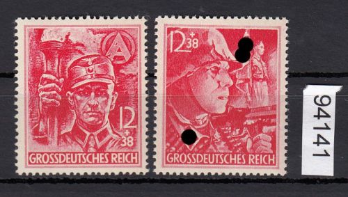 DR 1945, Mich.-Nr.: 909+910 ** geprüft
