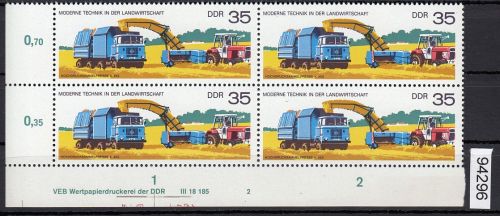 DDR 1977, Mich.-Nr.: 2239 ** DV  FNr. 2   Eckrand  Druckvermerk
