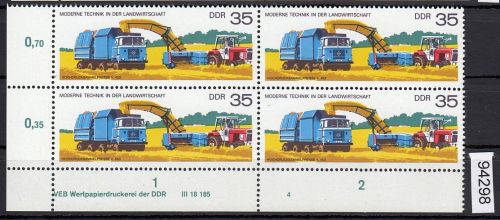 DDR 1977, Mich.-Nr.: 2239 ** DV  FNr. 4   Eckrand  Druckvermerk