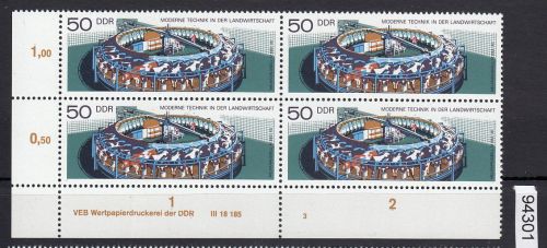 DDR 1977, Mich.-Nr.: 2240 ** DV  FNr. 3   Eckrand  Druckvermerk
