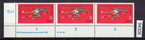 DDR 1977, Mich.-Nr.: 2241 ** DV  FNr. 3   Eckrand  Druckvermerk