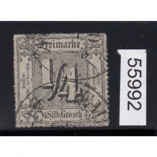 AD Thurn und Taxis 1866, Mich.-Nr.: 45 gestempelt mängel