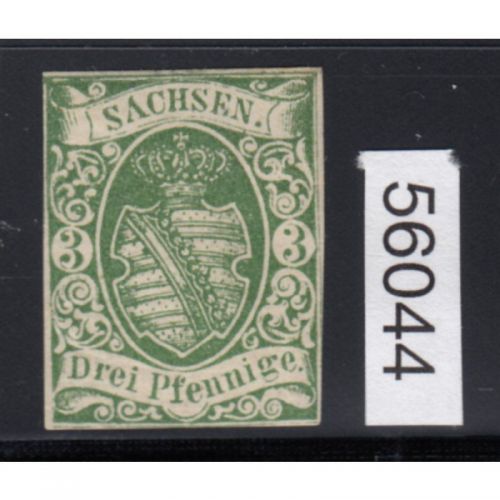 AD Sachsen 1851, Mich.-Nr.: 2 II a *  geprüft