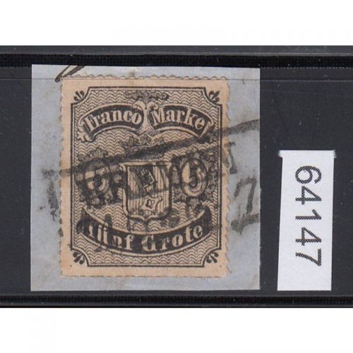AD Bremen 1862, Mich.-Nr.: 7 A gestempelt  geprüft