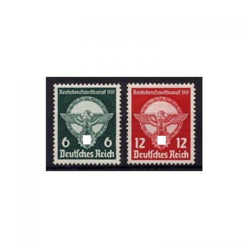 DR 1939, Mich.-Nr.: 689+690 **