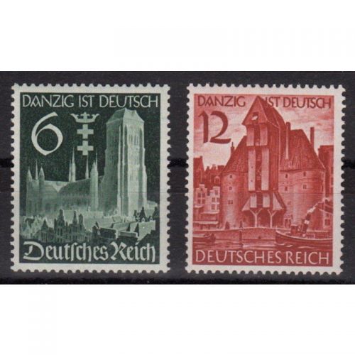 DR 1939, Mich.-Nr.: 714+715 **
