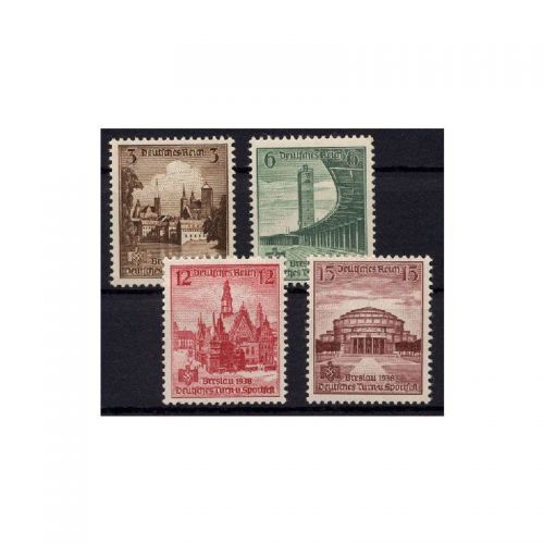 DR 1938, Mich.-Nr.: 665-668 **