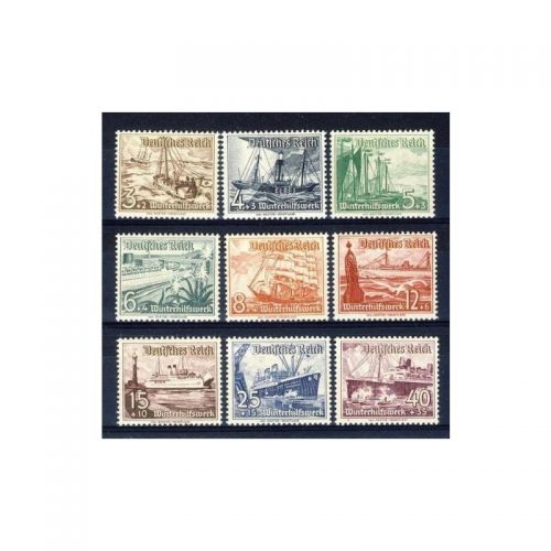 DR 1937, Mich.-Nr.: 651-659 **