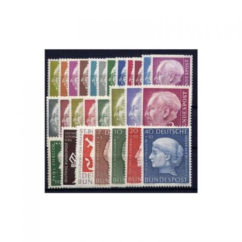 Bund 1954, Mich.-Nr.: 177-203 **