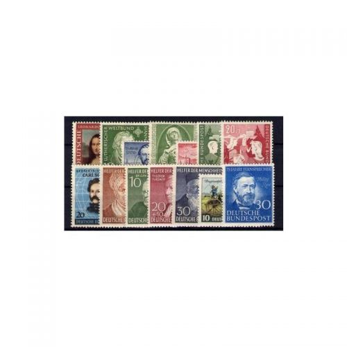 Bund 1952, Mich.-Nr.: 148-161 **