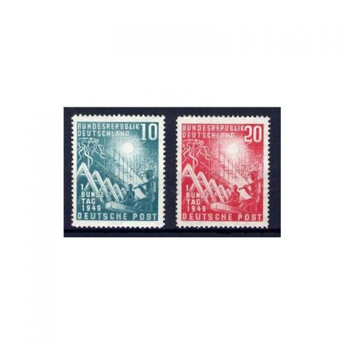 Bund 1949, Mich.-Nr.: 111-112 **