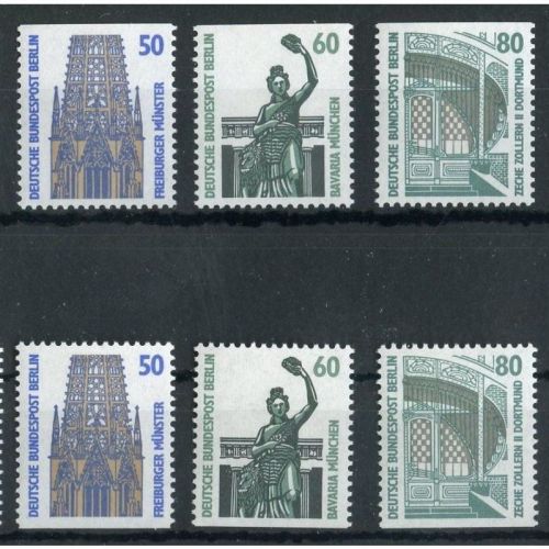 Berlin 1987, Mich.-Nr.: 794-96 C+D ** 50-60-80