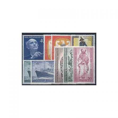 Berlin 1955, Mich.-Nr.: 126-134 **