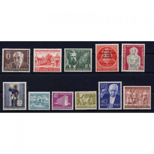 Berlin 1954, Mich.-Nr.: 115-125 **