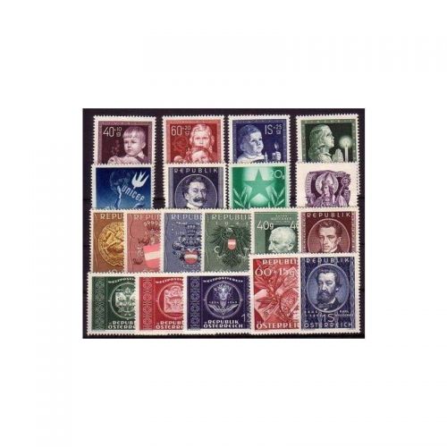 Österreich 1949, Mich.-Nr.: 929-947 **