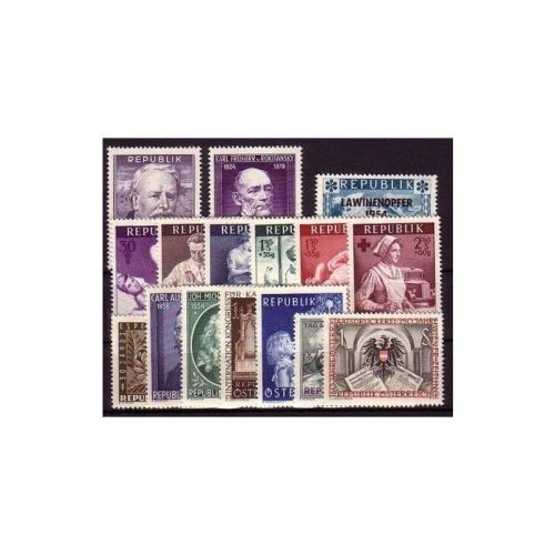 Österreich 1954, Mich.-Nr.: 996-1011 **