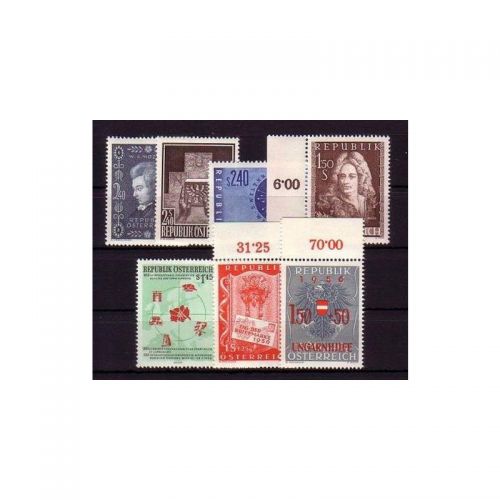 Österreich 1956, Mich.-Nr.: 1024-1030 **