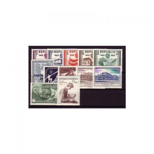 Österreich 1955, Mich.-Nr.: 1012-1023 **