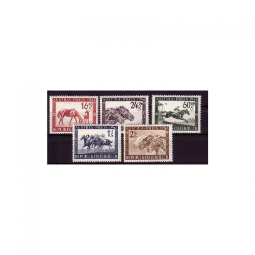 Österreich 1946, Mich.-Nr.: 785-789 **