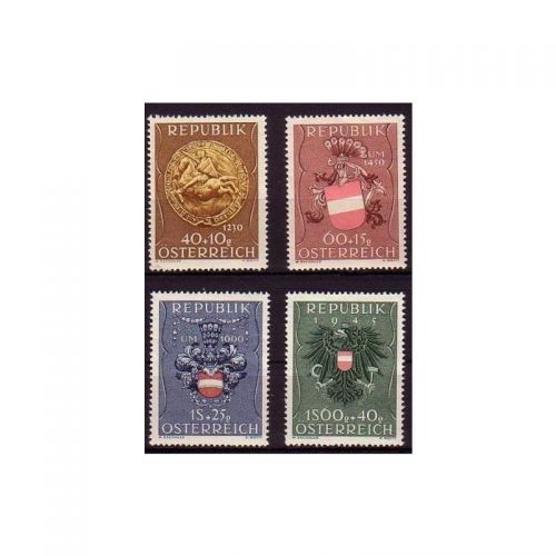 Österreich 1949, Mich.-Nr.: 937-940 **