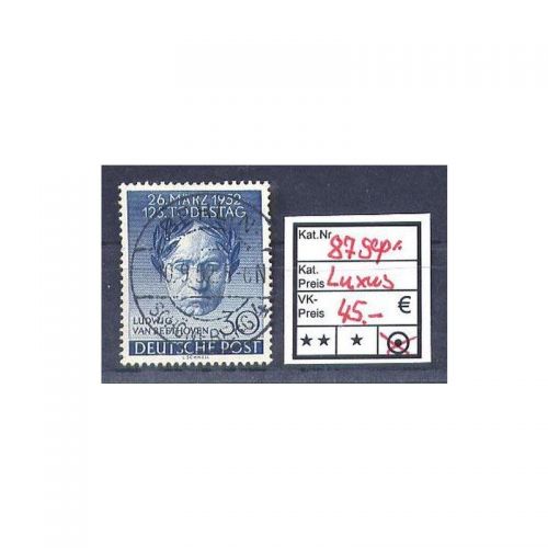 Berlin 1952, Mich.-Nr.: 87 LUXUS Vollstempel geprüft  Berlin  Schöneberg