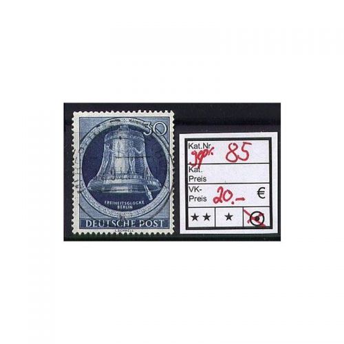 Berlin 1951, Mich.-Nr.: 85 gepr.