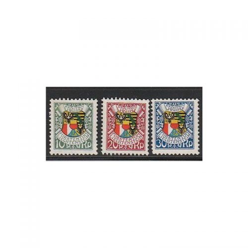 Liechtenstein 1927 : Mi.-Nr.:75-77 **