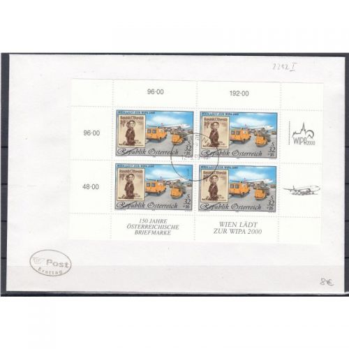 Österreich 1999, Mich.-Nr.: 2292 Klb. FDC