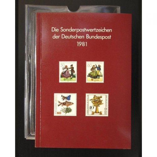 Bund 1981, Mich.-Nr.:  Jahrbuch Komplett