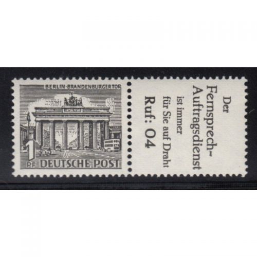 Berlin 1952, Mich.-Nr.: W 33 **