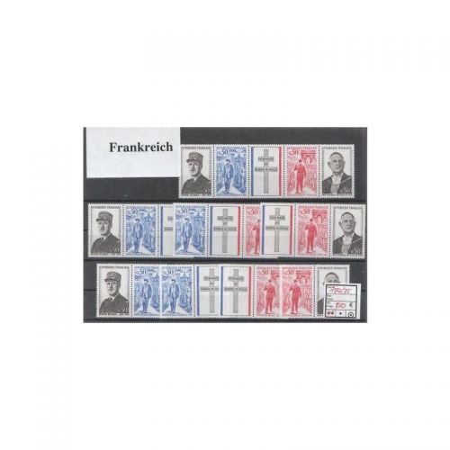 Frankreich 1971 : Mi.-Nr.: 1772-75 ** Zus-dr. Komplett